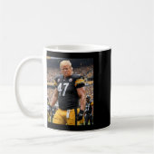 Trump 47 Fittsburgh Footbyll Player Funny Kaffeetasse (Links)