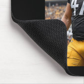 Trump 47 Fittsburgh Footbyll Player Funny Mousepad (Ecke)