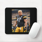 Trump 47 Fittsburgh Footbyll Player Funny Mousepad (Mit Mouse)