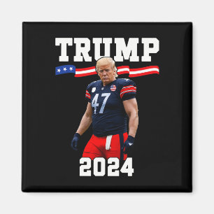 Trump 47 Football Trikot 2025 US-Flagge Trump Vanc Magnet