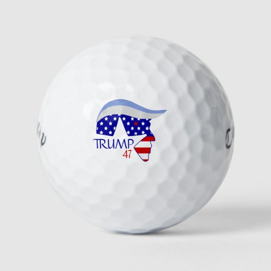 Trump 47 Golfbälle (Vorderseite)