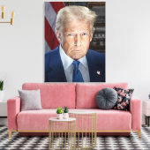 Trump 47: Ikonische Leinwand Art für 2024 (Insitu (Wohnzimmer))