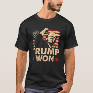 Trump 47 JD Vance Gewonnen 2024 Trump Vance 2025 T-Shirt