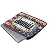 Trump 47 laptopschutzhülle (Vorne Knopf)