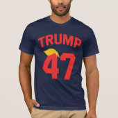 Trump 47 Präsident T-Shirt (Vorderseite)