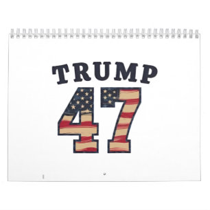 Trump 47 Proud Maga American Inauguration Day Kalender