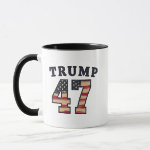 Trump 47 Proud Maga American Inauguration Day Tasse