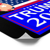 Trump 4 Ever Wahl Poster (Ecke)