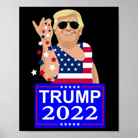 Trump 4 Ever Wahl Poster (Vorne)