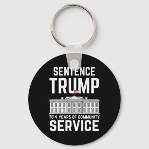 Trump: 4 Jahre Dienst in der Gemeinschaft 5 Schlüsselanhänger