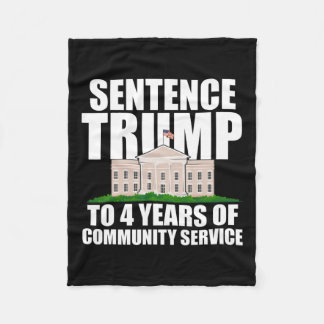 Trump: 4 Jahre Dienst in der Gemeinschaft 7 Fleecedecke