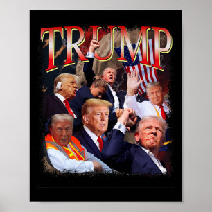 Trump 4. Juli für immer Love Präsident Wir Poster