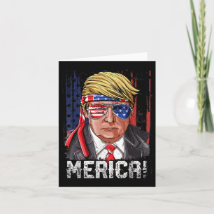 Trump 4. Juli Merica Männer Frauen US-Amerikaner F Karte