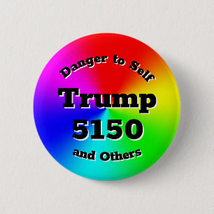 Trump 5 150 button