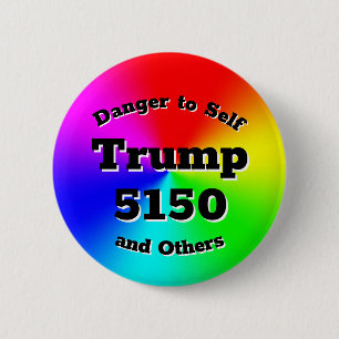 Trump 5 150 button