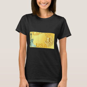 Trump 5 Millionen Dollar reicher Migrant Amerikane T-Shirt