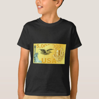 Trump 5 Millionen Dollar reicher Migrant Amerikane T-Shirt