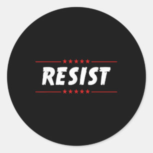 Trump 86 45 nicht mein Präsident T-Shirt Impeach Runder Aufkleber