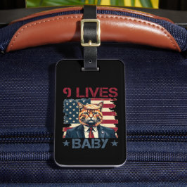 Trump 9 Lives Baby Gepäckanhänger