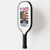 Trump 9 Lives Baby Pickleball Schläger (Links)