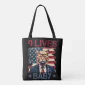 Trump 9 Lives Baby Tasche (Rückseite)