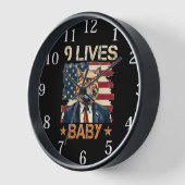 Trump 9 Lives Baby Uhr (Winkel)