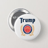 Trump A Fine President 2024 Button (Vorne & Hinten)