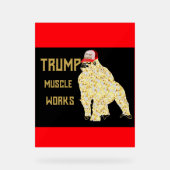TRUMP ACRYLSCHILD (Vorderseite)