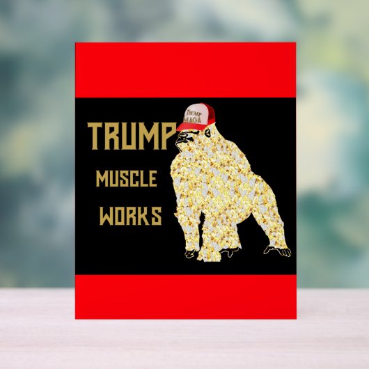 TRUMP ACRYLSCHILD (Neutral)