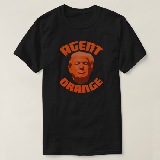 Trump Aent Orange Anti Donald Trump T-Shirt (Design vorne)