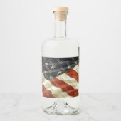 TRUMP ALKOHOLFLASCHENETIKETT (Vorderseite)