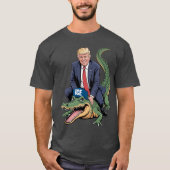 Trump Alligator ICE T-Shirt (Vorderseite)