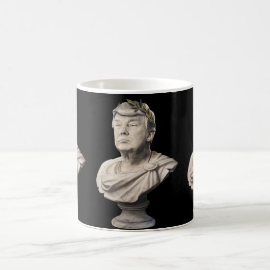 TRUMP als Caesar Humorores Geschenk Kaffeetasse (Mittel)