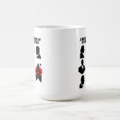 Trump als Clown: Eine kurze Geschichte der US-Präs Kaffeetasse (Mittel)