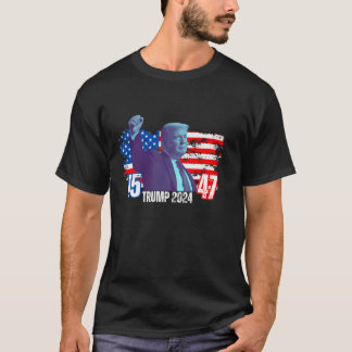 Trump als erster in der Air Trump für Präsident 20 T-Shirt