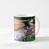 Trump als Oz Kaffeetasse (VorderseiteRechts)