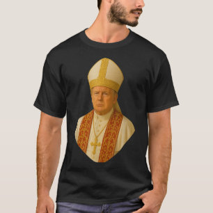 Trump als Papst T-Shirt Meme Funny