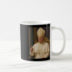 Trump als Papst T-Shirt Meme Funny 1 Kaffeetasse