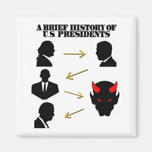 Trump als Teufel: Eine kurze Geschichte der US-Prä Magnet