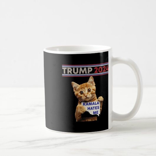 Trump als Trump-Katzenjacke wieder sicher machen Kaffeetasse (Rechts)