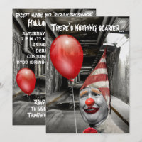 Trump als Trumps Clowns Halloween