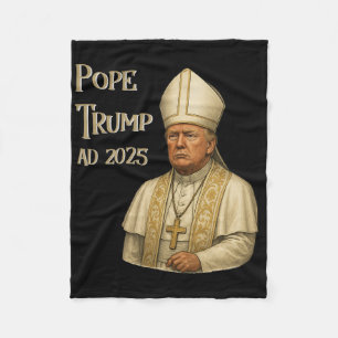 Trump als Vatikaner Kirchenpapst - Papst Trump a.d Fleecedecke