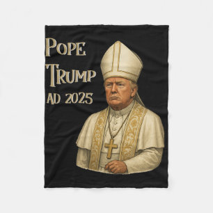 Trump als Vatikaner Kirchenpapst - Papst Trump a.d Fleecedecke
