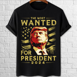 Trump am meisten für Präsident 2024 gewollt T-Shirt