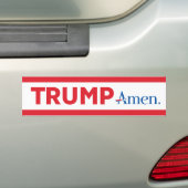 Trump Amen Autoaufkleber (Auf Auto)