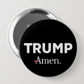 Trump Amen Button (Vorne & Hinten)