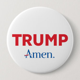Trump Amen Button