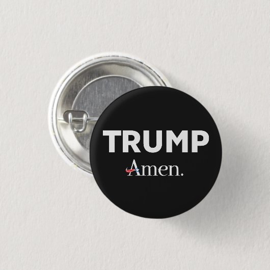 Trump Amen Button (Vorne & Hinten)