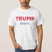 Trump Amen T-Shirt (Vorderseite)