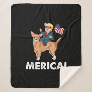 Trump America Chihuahua Dog American Hero Sherpadecke